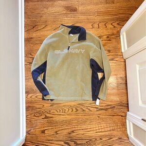 Old Navy Olive and Navy Pullover